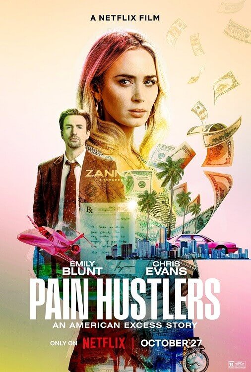 Постер к фильму Продавцы боли / Pain Hustlers (2023) WEB-DLRip-AVC от DoMiNo & селезень | P