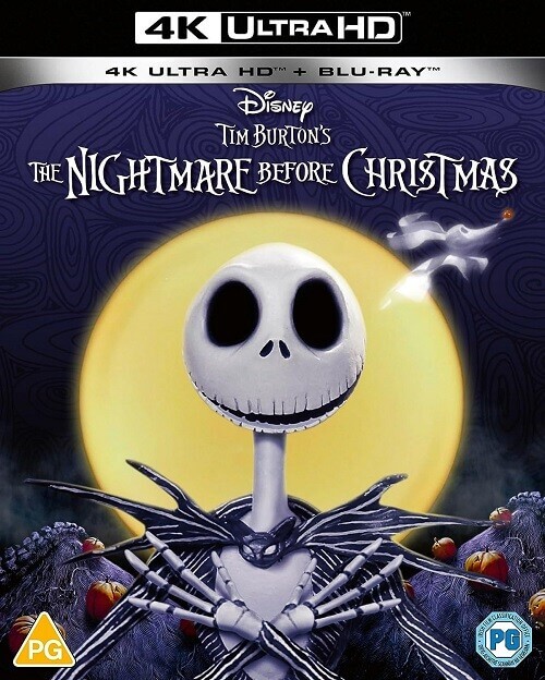 Постер к фильму Кошмар перед Рождеством / The Nightmare Before Christmas (1993) UHD BDRemux 2160p от селезень | 4K | HDR | D