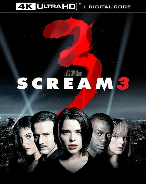 Постер к фильму Крик 3 / Scream 3 (2000) UHD BDRemux 2160p от селезень | 4K | HDR | Dolby Vision Profile 8 | D