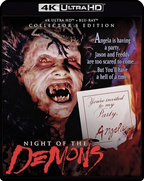 Постер к фильму Ночь демонов / Night of the Demons (1988) UHD BDRemux 2160p от селезень | 4K | HDR | Dolby Vision Profile 8 | A