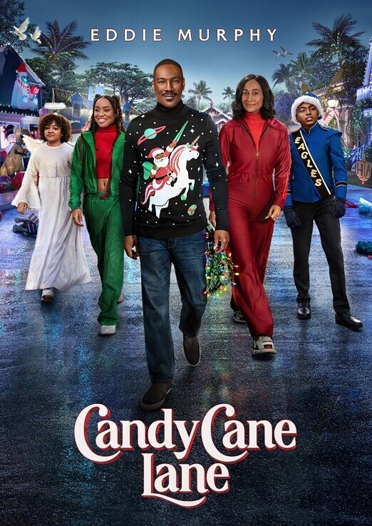 Постер к фильму Конфетный переулок / Candy Cane Lane (2023) WEB-DLRip 720p от DoMiNo & селезень | P