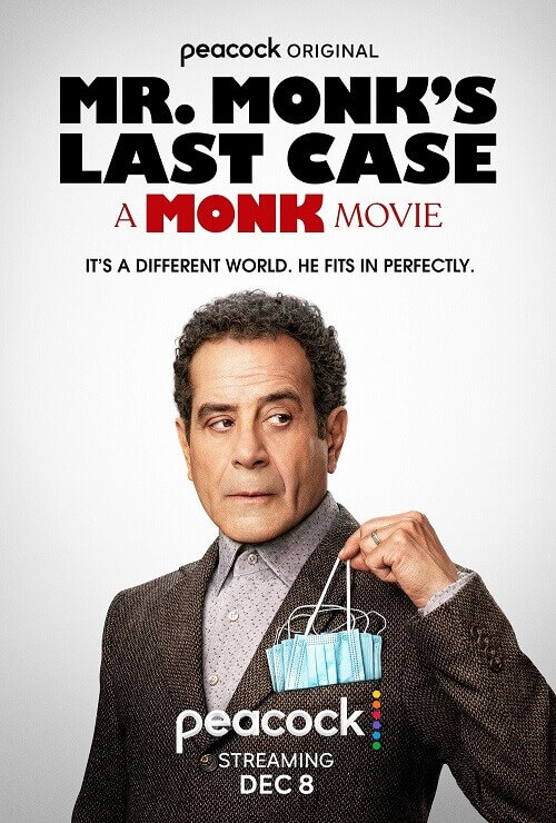 Постер к фильму Последнее дело Мистера Монка / Mr. Monk's Last Case: A Monk Movie (2023) WEB-DLRip-AVC от DoMiNo & селезень | P
