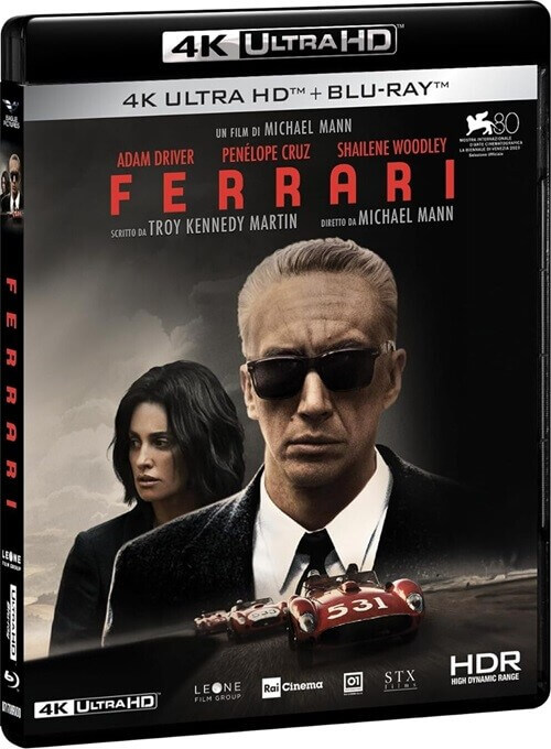 Постер к фильму Феррари / Ferrari (2023) UHD BDRemux 2160p от селезень | 4K | HDR | Dolby Vision | D, P