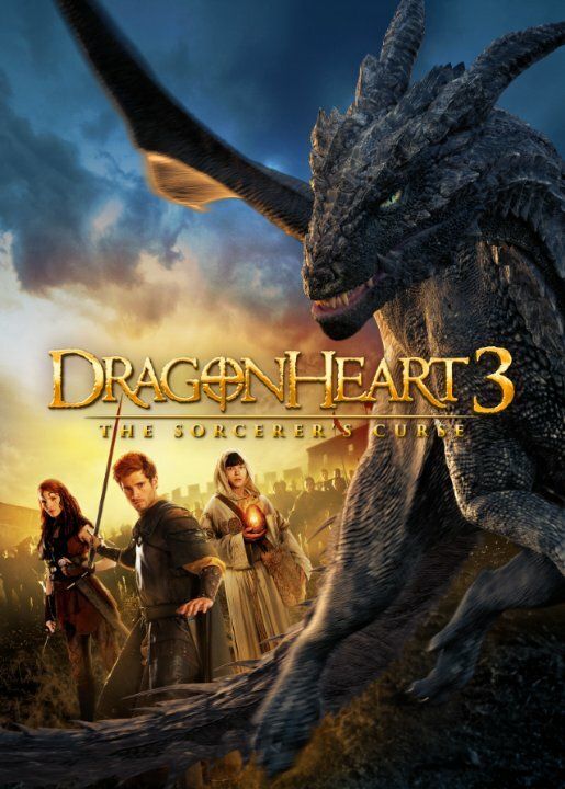 Постер к фильму Сердце дракона 3: Проклятье чародея / Dragonheart 3: The Sorcerer's Curse (2015) BDRemux 1080p от селезень | D | Лицензия