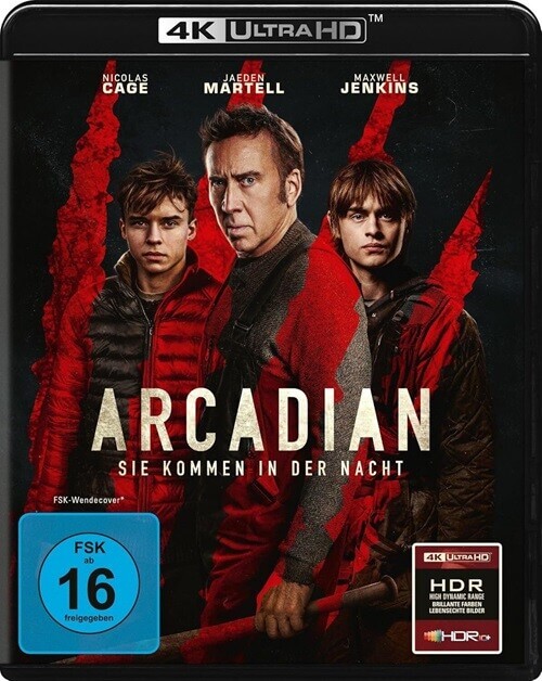 Судная ночь в Аркадии / Arcadian (2024) UHD BDRemux 2160p от селезень | 4K | HDR | HDR10+ | D